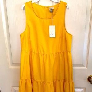 Yellow Tiered Sundress